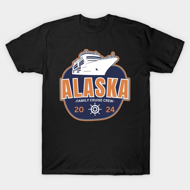 Cruise Trip To Alaska 2024 T-Shirt by TreSiameseTee